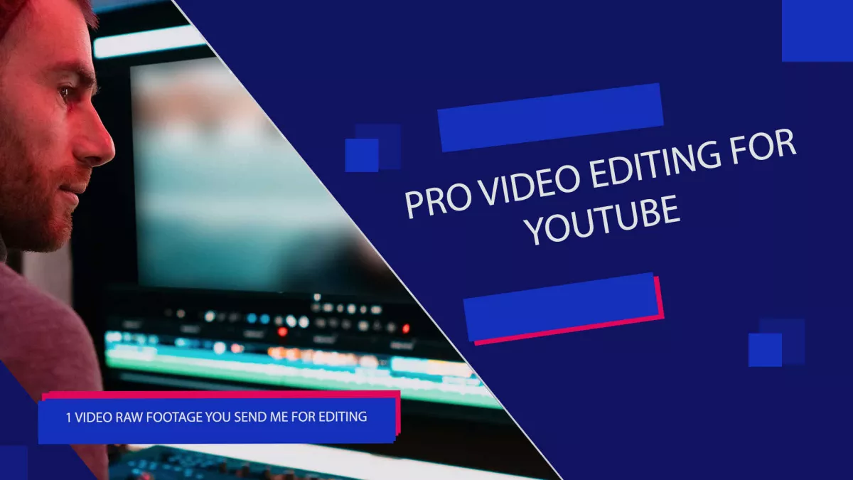  Pro Video Editing for YouTube: 1 Video Up to 5 minutes of raw footage you send me for editing