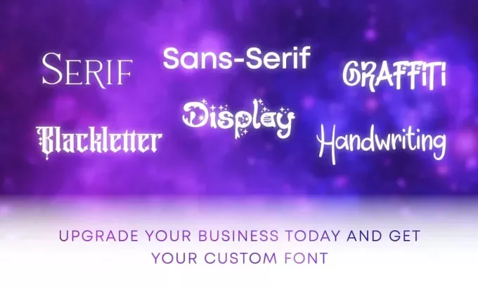 I will Design Your Custom Font, Unique Typography Magic: Uppercase Letters & Numbers 