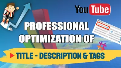 I Will Create YouTube Video SEO Title, Description, Hashtags, Tag for15 keywords and 1 Video 