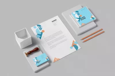 I will create branded stationery including business cards