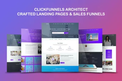  ClickFunnels Architect - Crafted Landing Pages & Sales Funnels : 1LANDING PAGE +Responsive design