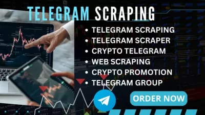 Telegram & Web Scraping Pro - Crypto Promotion & Data Harvesting : scrap1000 members